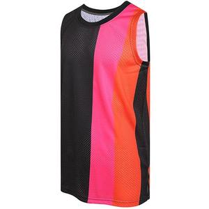 Conjuntos de Camisetas de Baloncesto sin Mangas, Sublimadas, 100% Poliéster, Transpirables, de Alta Calidad, Corte Ajustado, Personalizables para Todos los Equipos - Product Image 1