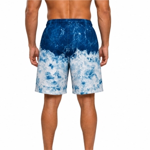 Shorts de Playa Tie Dye Personalizados para Hombre, Secado Rápido, Tela Suave, Ajuste Cómodo, Shorts de Verano de Primera Calidad, Ropa Deportiva Personalizada para Hombre - Product Image 2