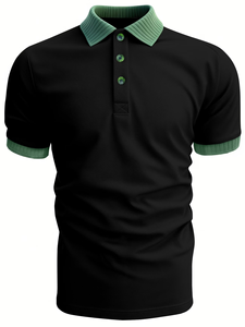 Nueva Camisa Casual de Verano para Hombre, Cuello Elegante, Tejido Transpirable, Detalle de Bolsillo, Corte Regular, Color Sólido, Bangladesh Short - Product Image 5