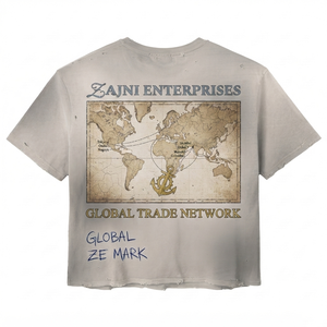 เสื้อยืดโอเวอร์ไซส์ผู้ชาย ผ้าฝ้ายพรีเมียม 230 GSM เป็นมิตรกับสิ่งแวดล้อม พิมพ์ลายซิลค์สกรีน ทรงยาว สไตล์วินเทจ สีแดงฟอก ลุคดิสเทรส แบรนด์ส่วนตัว - Product Image 2