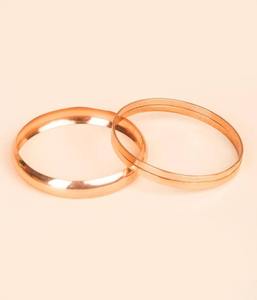 Handmade Copper Alloy Cuff <b>Bracelet</b> with <b>Ball</b> Shape and Imitation Pearl Cute Style for Women's Wedding-Bulk Sale From India - Product Image 1