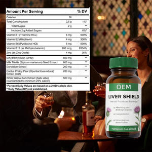 Liquide oral OEM Hangover avec complexe chardon-Marie et vitamine B pour la désintoxication du foie - Product Image 5