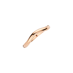 Minimalist Gold Band Ring, 14K Solid Gold <b>Stacking</b> Ring, Simple Wedding Band, Dainty Everyday Ring, Classic Fine Jewelry Gift - Product Image 3