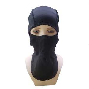Pasamontañas Unisex Negro, Máscara Facial de Cobertura Total, Spandex y Poliéster Transpirable e Impermeable para Exteriores, Adulto 56-58CM - Product Image 1