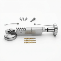 Kit d'outils chirurgicaux dentaires manuels en acier inoxydable avec embouts de perçage et vis pour la thérapie orale