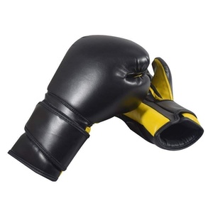 Guantes de Boxeo Profesionales Clásicos de Cuero para Entrenamiento, Diseño de Dedos Completos, Resistentes al Viento, Cierre Ajustable con Gancho y Bucle, Personalizables - Product Image 4