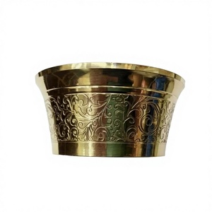 Heavy Duty Brass Serving Bowls Set | Premium Quality Traditional Indian Dinnerware By MHQ Traders PVT LTD - Product Image 2