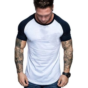 Camisetas de Manga Corta Raglán de Algodón 100% para Hombre, Personalizadas con Logotipo, al por Mayor, Transpirables, de Corte Regular y Secado Rápido - Product Image 5