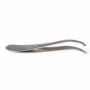 Pinzas de Alta Precisión para Pestañas, Pinzas de Acero Inoxidable para Pestañas y Bigote, para Extensión de Pestañas - Product Image 1