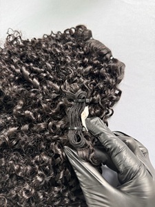 Pixie Curly Bundles Venta al por mayor SDD Real Hair 100% Vietnamita Real Hair Raw Hair Proveedor en Vietnam envío rápido a todo el mundo - Product Image 3