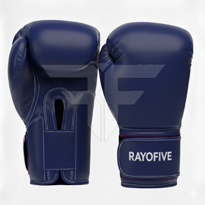 Guantes de Boxeo de Cuero Profesionales Personalizados de Alta Calidad con Logotipo Personalizado, Diseño Personalizado, OEM, Absorción de Humedad - Product Image 4