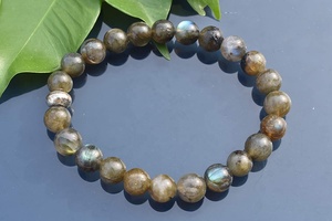 Pulsera de labradorita, cristal Natural curativo, Reiki, Chakra, piedra - Product Image 5