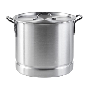 Casserole en aluminium de haute qualité pour la cuisine, avec couvercle en verre, grande capacité, pour usage commercial et domestique, pot à soupe, baril à soupe pour restaurant - Product Image 5