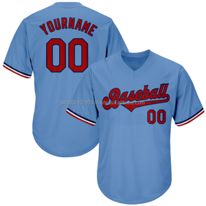 Veste de baseball respirante en maille imprimée DTG, col en V, impression numérique, T-shirt de sport pour homme - Product Image 1
