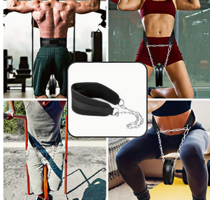 PROFIT SPORTS High Quality Non-Slip Neoprene Dip <b>Belt</b> for Unisex <b>Weighted</b> Exercise and Strength <b>Training</b> - Product Image 5