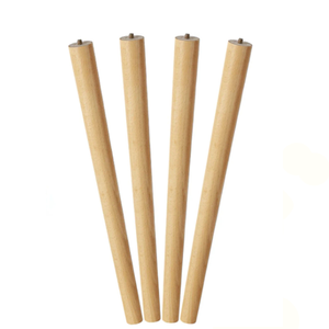 Modern Minimalist Coffee Table <b>Legs</b> Design Solid Wood Table Base <b>for</b> Home Furniture Clean Lines Strong Support and Elegant Look - Product Image 1