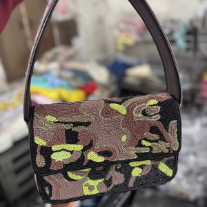 Indian Bohemian Style Designer Light Weight Cotton Waterproof Eco-Friendly <b>Large</b> Capacity Handmade Women's <b>Messenger</b> <b>Bag</b> Evening - Product Image 1