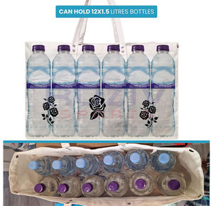 Bolsa de Mano Sublimada Resistente con Logotipo Personalizado, Impresión Completa, 100% Algodón, Ecológica, Colores y Tamaños Personalizados, para Exteriores - Product Image 2