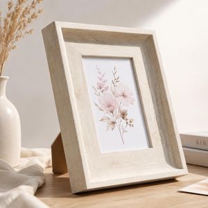 Eco-Friendly Wooden Photo <b>Frame</b> <b>with</b> Distressed Finish and UV <b>Printing</b> for Family Portraits and Artistic Photography - Product Image 6