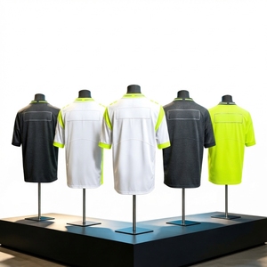 Camiseta de Fútbol Americano de Alta Calidad, 100% Algodón, Bordado 3D, Venta al Por Mayor Directa de Fábrica, Personalizable, Resistente al Viento, Ecológica - Product Image 5