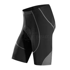 Shorts rembourrés de course à vélo pour un confort amélioré, technologie d'absorption des chocs, design à ceinture large - Product Image 2