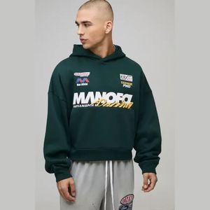 Fabricants de vêtements personnalisés : Sweat à capuche Y2K en coton avec impression en relief, style streetwear, 420 g/m², motif araignée - Product Image 3