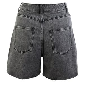 Casual Style <b>Denim</b> Jeans Ladies Shorts Plain Simple Breathable <b>Material</b> <b>Denim</b> Shorts Ripped Jeans Short Jeans Pants Women - Product Image 6