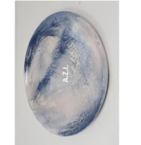 Unique Eco-Friendly American Style Polished Resin <b>Plate</b> <b>Large</b> Decorative Fruit Bowl Handicraft Customized Color Home Kitchen - Product Image 6