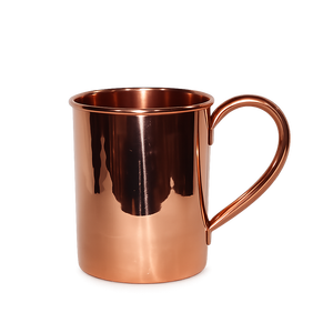 Taza de Cobre Puro de Alta Calidad con Acabado Brillante, Vajilla de Cobre de Primera Calidad para el Hogar, Hoteles y Bares, Venta al por Mayor Directa de Fábrica - Product Image 1