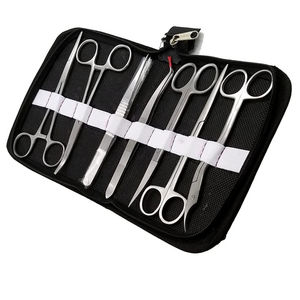 Kit de pratique de suture pour étudiants en médecine Java Surgical JS-SPK-030, instruments en acier inoxydable, coussin en silicone pour la chirurgie plastique - Product Image 4