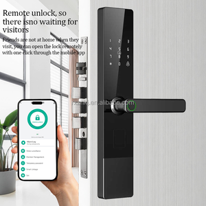 Wifi Nhà Thông Minh Khóa Kỹ Thuật Số Vân Tay Của Nhãn Hiệu Key Thông Minh Xử Lý Khóa Cho Gỗ Dễ Dàng Cài Đặt An Toàn Nhận Dạng Mật Khẩu - Product Image 5