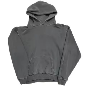 Sweat-shirts pour hommes en molleton lourd 100% coton, brodés sur mesure, style hip-hop vintage, avec poche, séchage rapide, respirants, haute qualité - Product Image 5