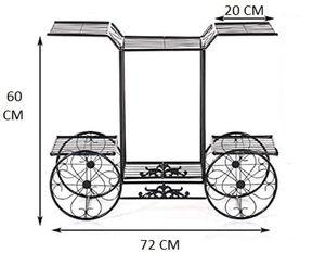 Decorative Metal <b>Corner</b> <b>Plant</b> Stand Tall Tiered Indoor <b>Plant</b> Shelf for Stylish Home Display - Product Image 4