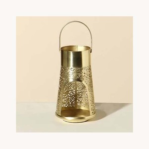 Lanterne suspendue en métal élégante, style marocain moderne, porte-bougie décoratif personnalisé, nouvelle arrivée pour la maison - Product Image 2