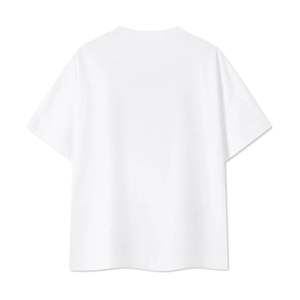 T-shirt en jersey 100 % coton pour homme, coupe classique, manches courtes, col rond, décontracté, uni, respirant, tricoté 240g - Product Image 1