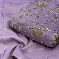 Tissu brodé perlé en gros, dentelle de tulle perlée pour vêtements de mariée, couture, fabricants de vêtements de mode, acheteurs mondiaux