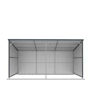 Capannone per Bestiame in Metallo Zincato 12FT X 20FT per Fattoria, 240 Piedi Quadrati, Pannelli Ondulati 27 GA, Montaggio Scorrevole TMG MSL1220 - Product Image 2