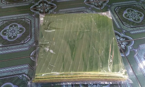 ใบตองธรรมชาติจากเวียดนามใบสดสำหรับห่ออาหารนึ่งทำอาหาร - Product Image 5