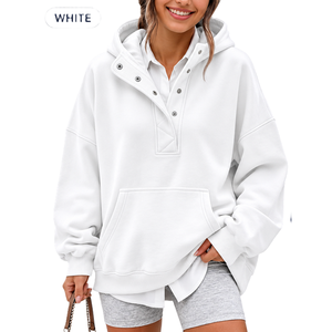 Sweat-shirt pour femme personnalisé, 100% coton piqué 220 GSM, manches courtes, couleur unie, avec broderie sur la poitrine, fournisseur décontracté du Bangladesh. - Product Image 5