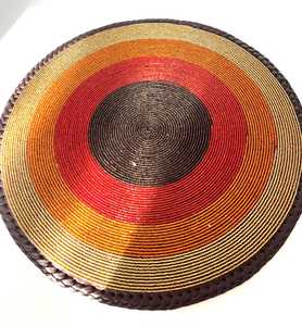 Sets de table décoratifs perlés de qualité supérieure, faits à la main et brodés, pour table à manger, dîner de mariage, fête, décoration intérieure à bas prix - Product Image 6