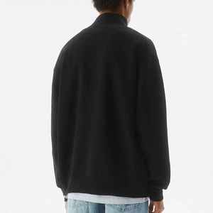 เสื้อฮู้ดซิป ¼  ผ้าฟลีซสะท้อนแสงสำหรับผู้ชาย ผลิตจากผ้าฝ้าย 100% คุณสมบัติป้องกันการหดตัว ทรงปกติ เหมาะสำหรับชุดทำงานฤดูหนาว - Product Image 3