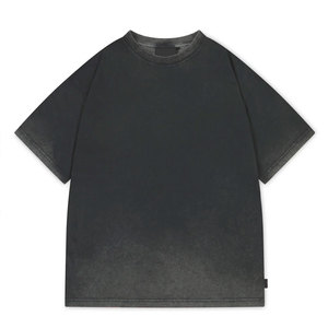 Camiseta Oversize para Hombre con Lavado Ácido, 100% Algodón, Etiqueta Privada Personalizada, Transpirable, de Secado Rápido, Estilo Urbano, al por Mayor, del Mejor Proveedor - Product Image 6