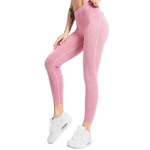 Leggings Elásticos de Cintura Alta para Mujer, Pantalones de Yoga con Estampado, Ropa Deportiva sin Costuras con Efecto Push-Up y Elasticidad en Cuatro Direcciones - Product Image 2