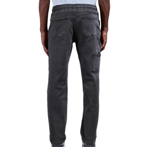 Pantalon de travail coupe décontractée pour homme, style charpentier, multi-poches fonctionnelles, durable, pour la construction - Product Image 2