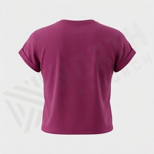 Camisetas Cortas Personalizadas para Mujer, Ropa Deportiva, Moda Boutique, Prendas Elegantes para Gimnasio - Product Image 2