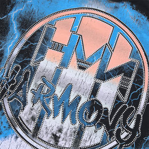 Nouveau T-shirt Homme HARMONY à Manches Courtes, Style Hip-Hop Urbain de Los Angeles, Design Uni Oversize, Style Sombre avec Strass - Product Image 5