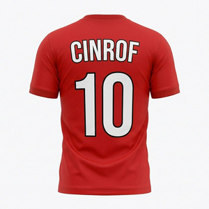 High <b>School</b> Soccer Jerseys for Adults Custom Team Logo Short Sleeve Breathable Fade Resistant Material Summer Quick Dry - Product Image 2