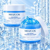 Crème hydratante multi-peptides à la niacinamide OEM ODM 50 ml, anti-rides, raffermissante, éclaircissante, soin du visage, crème gelée pour la peau au quotidien