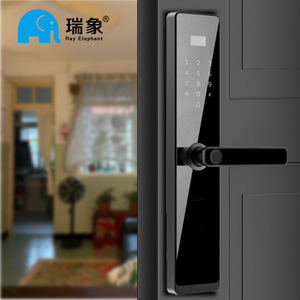 Đa ngôn ngữ vân tay khóa nhà thông minh khóa cửa Wifi tuya khóa thông minh với dấu vân tay - Product Image 3