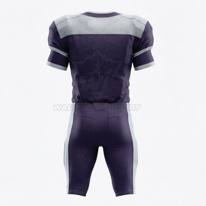 Modern American Football Uniform Premium Sublimation Football Jersey And Pants Lightweight Sports With Comfortable <b>Athletic</b> Fit - Product Image 2